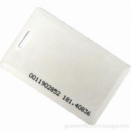 Clamshell Card, Also Used in Access Control, Time and Attendance/Entrance Control